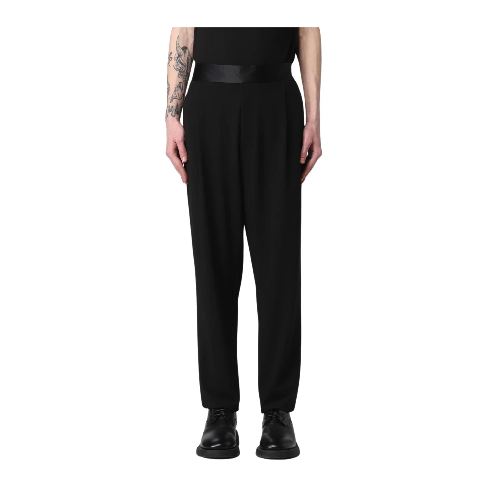 Trousers > Straight Trousers - - Giorgio Armani - Modalova