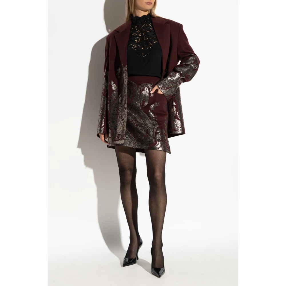 ETRO Zijden top Black Dames