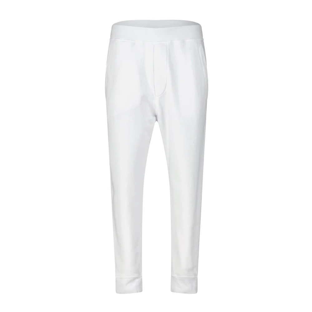 Dsquared2 Modern Slim Fit Sweatpants White, Herr