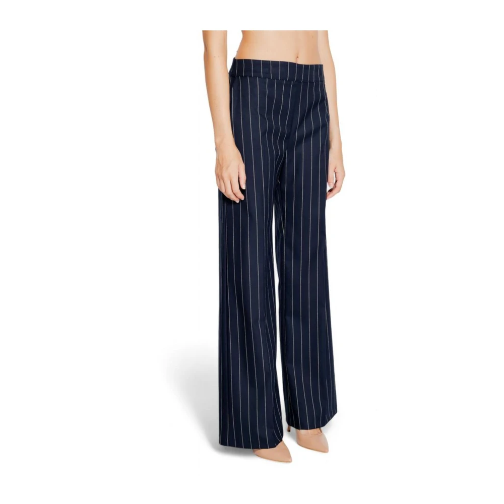 RINASCIMENTO Wijde broek Blue Dames
