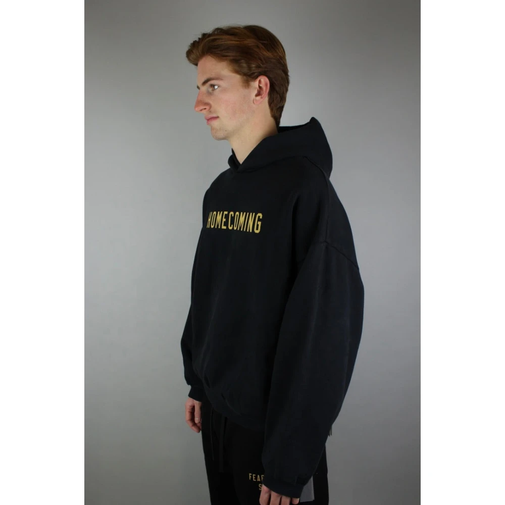 Fear Of God Zwarte Homecoming Fleece Hoodie Black Heren