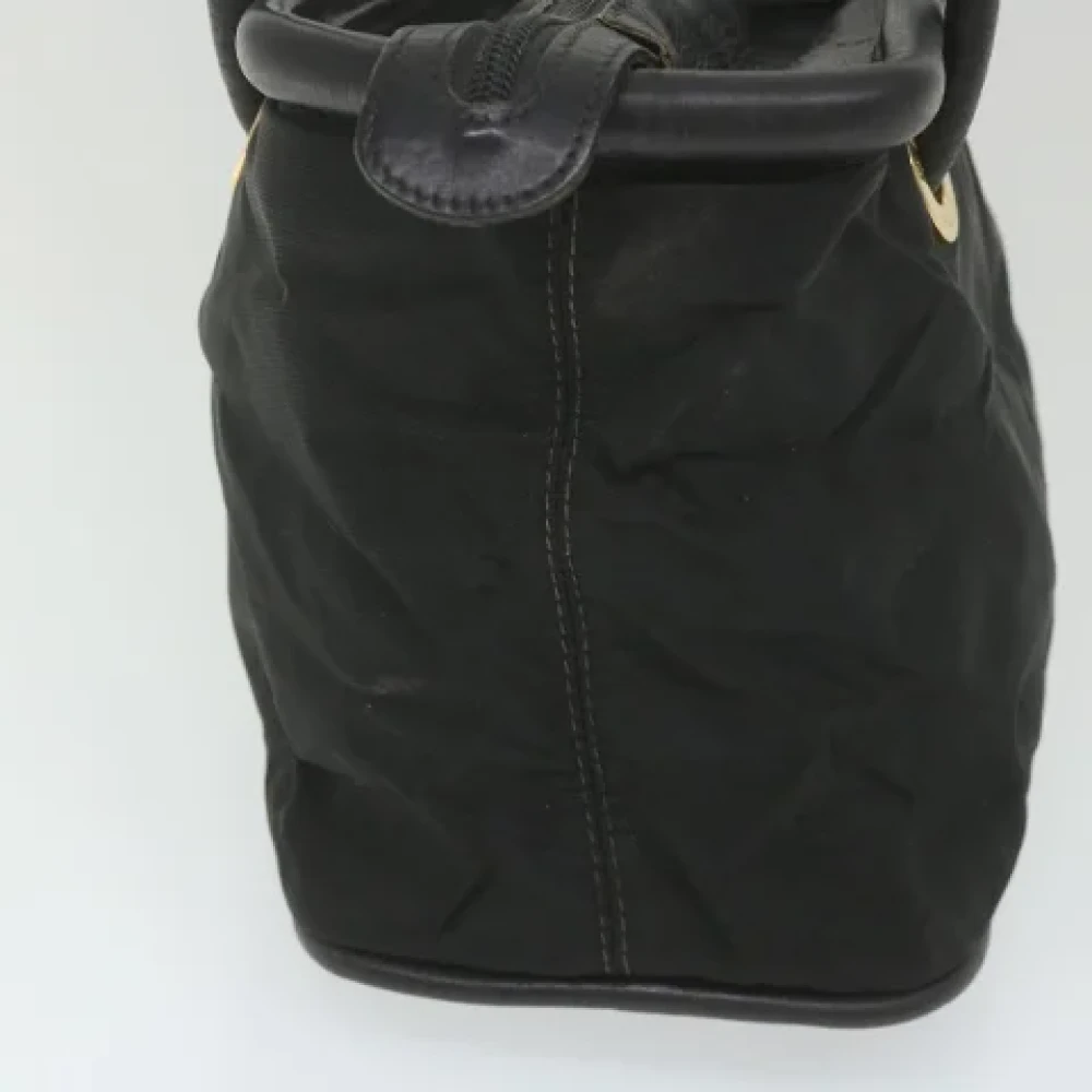 Celine Vintage Pre-owned Nylon celine-bags Black Dames