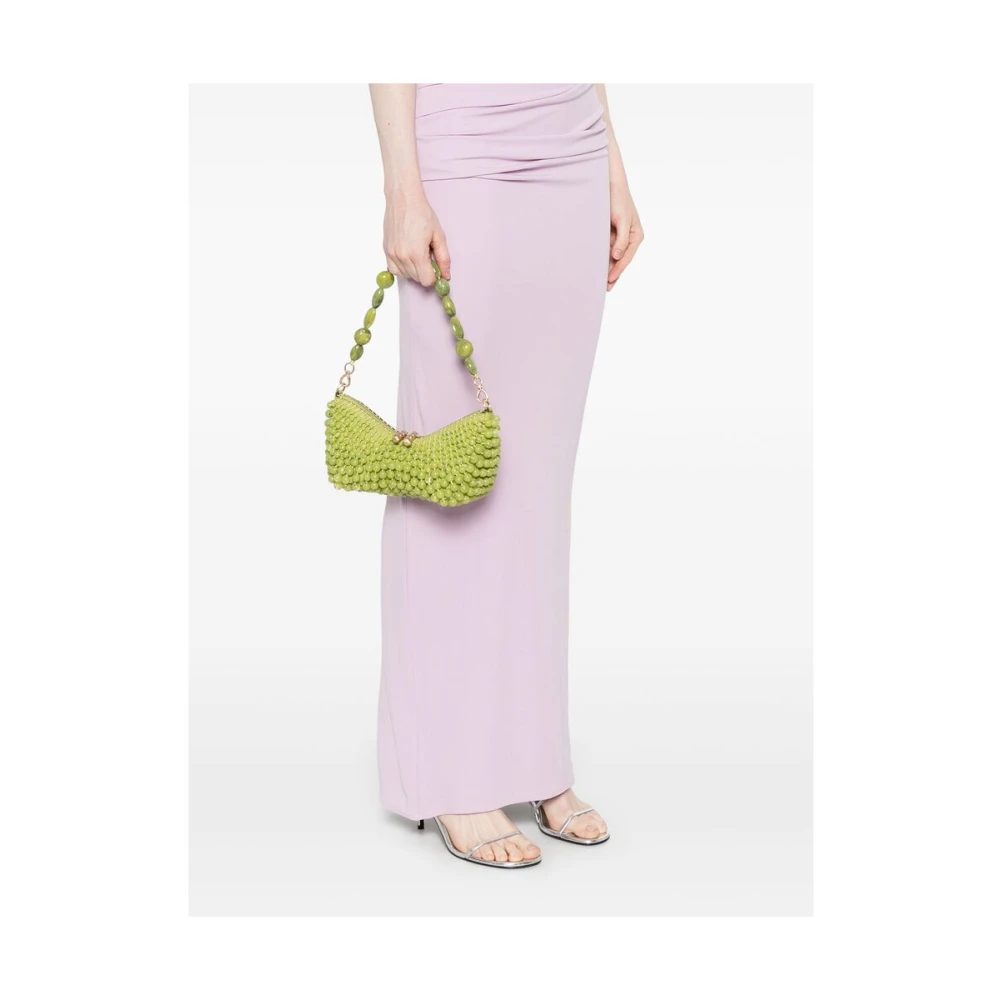 Cult Gaia Avocado Groene Top Handvat Tas Green Dames