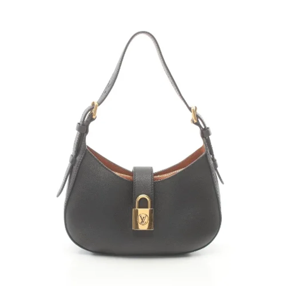 Louis Vuitton Vintage Pre-owned Leather crossbody-bags Black Dames