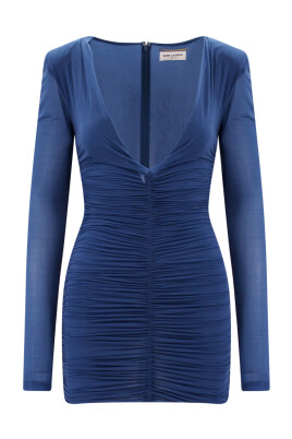 blue-v-neck-dress-made-in-italy