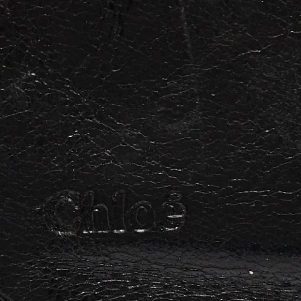 Chloé Pre-owned Canvas wallets Black Dames