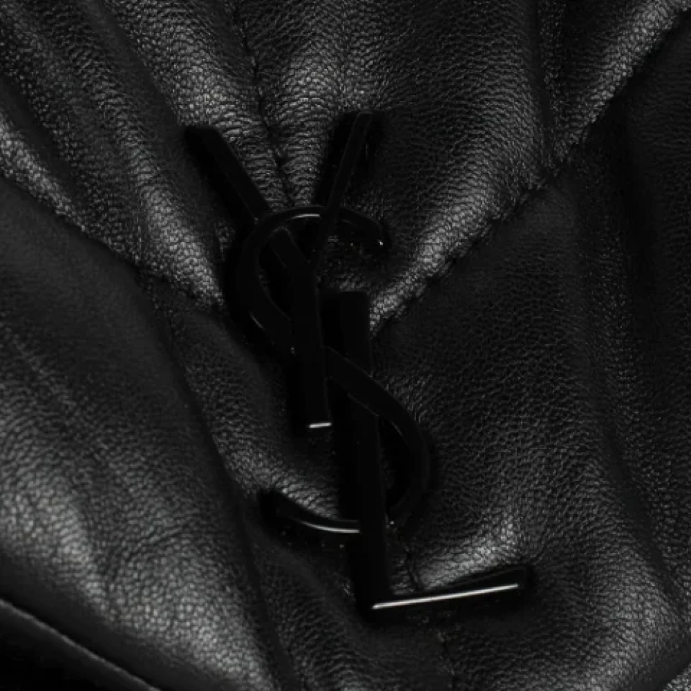 Yves Saint Laurent Vintage Pre-owned Leather crossbody-bags Black Dames