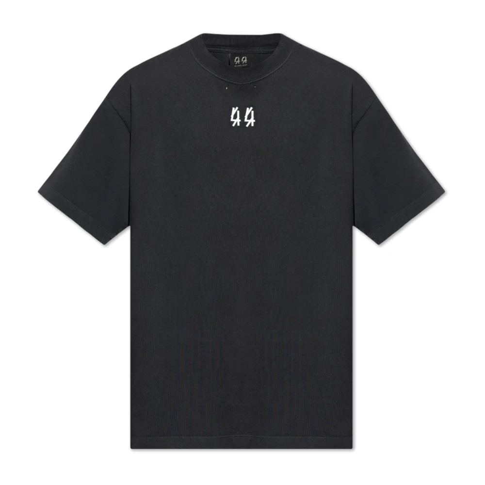 44 Label Group Logo T-shirt Black Heren