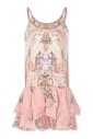 robe-en-coton-rose-a-fleurs-et-volants