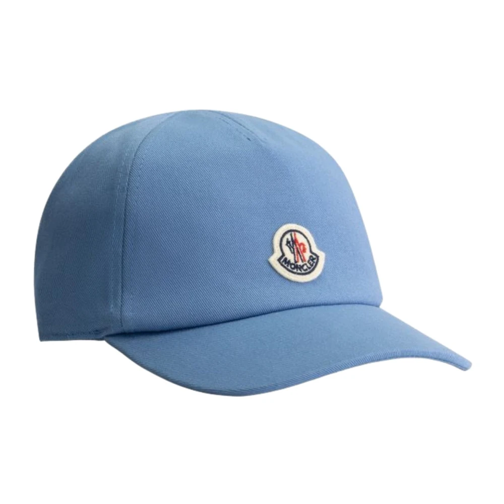 Blå Baseball Hat med Tricolor Elastik