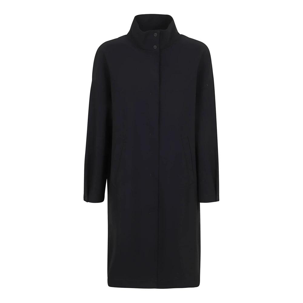 Herno Single-Breasted Coats Black Dames
