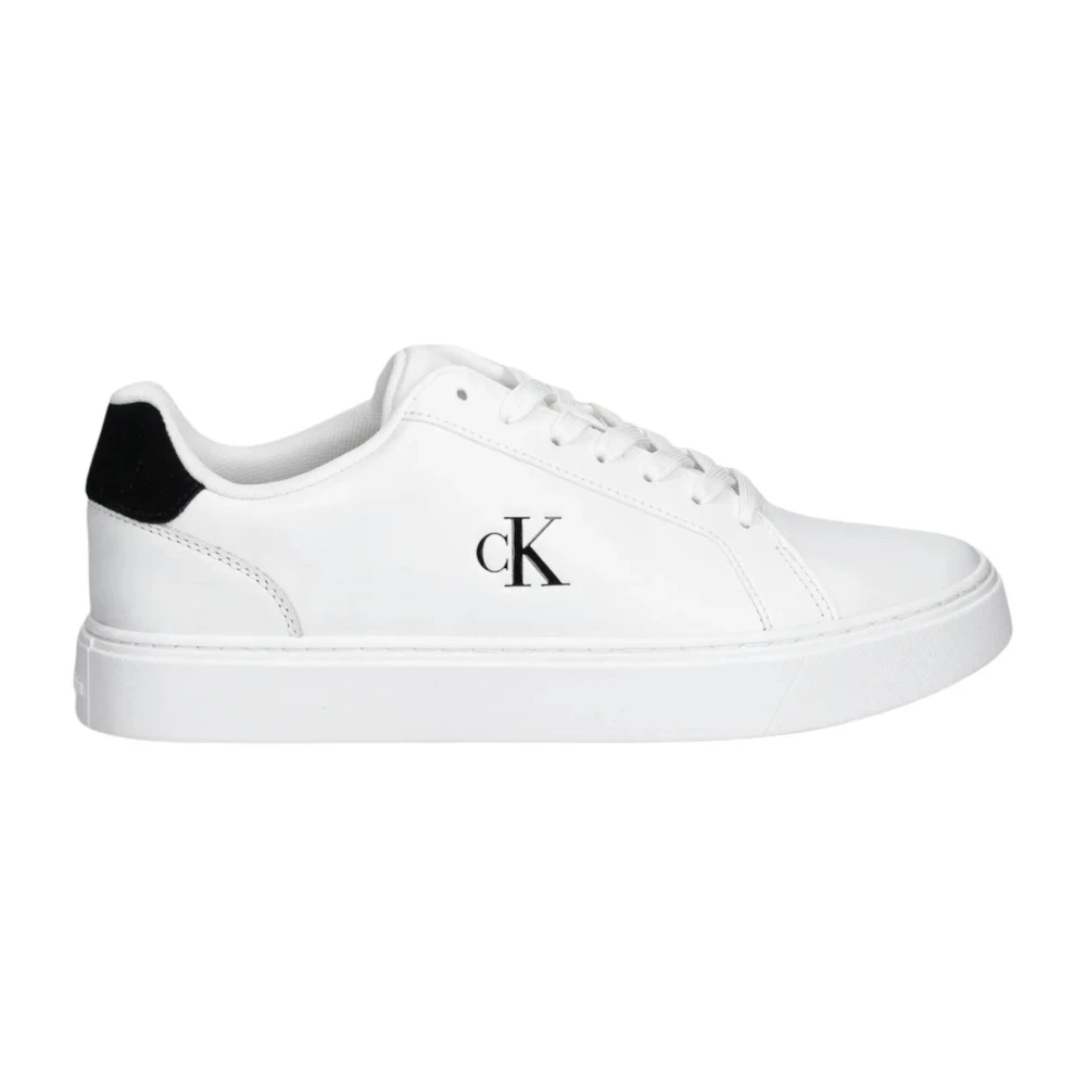 Calvin Klein Jeans Classic Cupsole Lace Heren Schoenen Wit