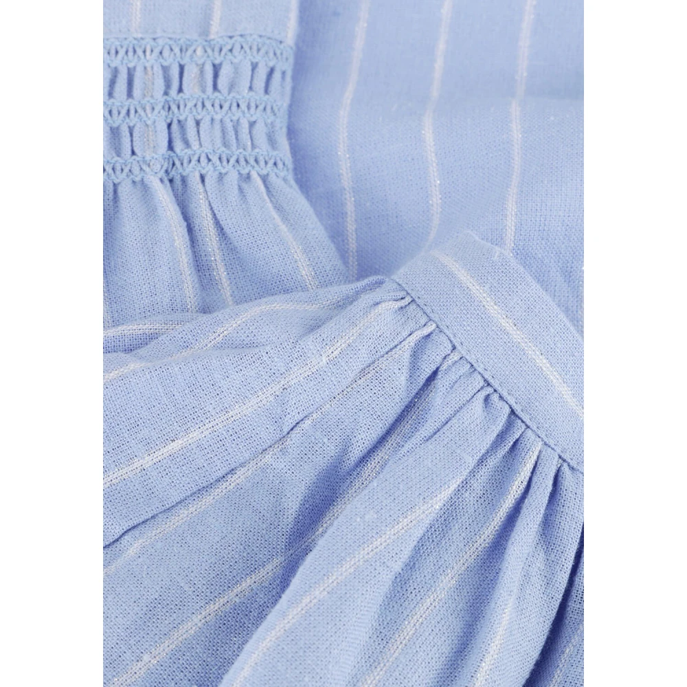 MOS MOSH Elegante Blauwe Blouse voor Stijlvolle Dames Blue Dames