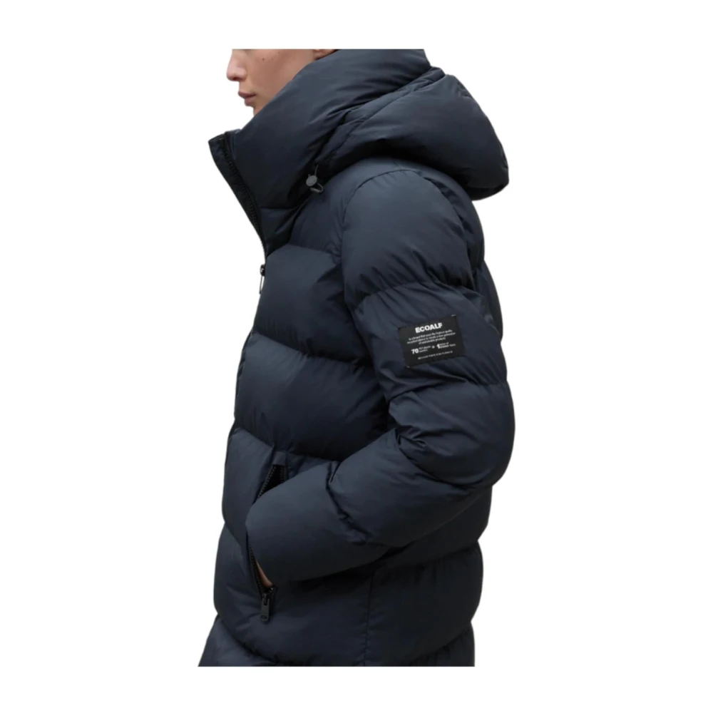 Ecoalf Capuchontrui Blue Dames