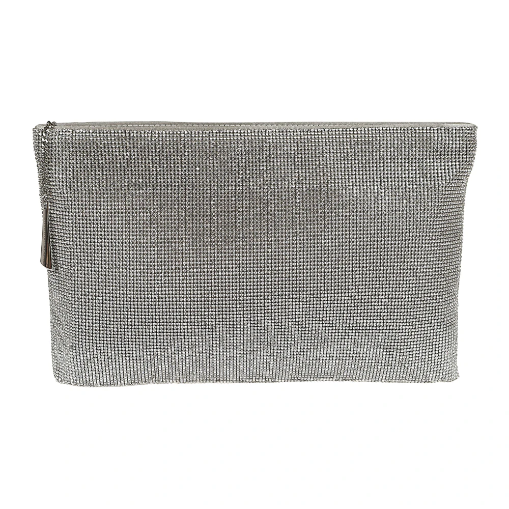 Benedetta Bruzziches Metallic Handtas voor Vrouwen Gray Dames
