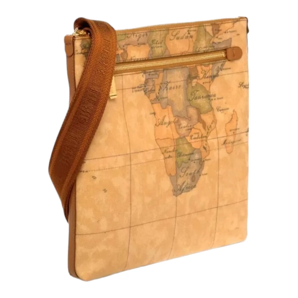 Alviero Martini 1a Classe Geo Classic Schoudertas Beige Dames