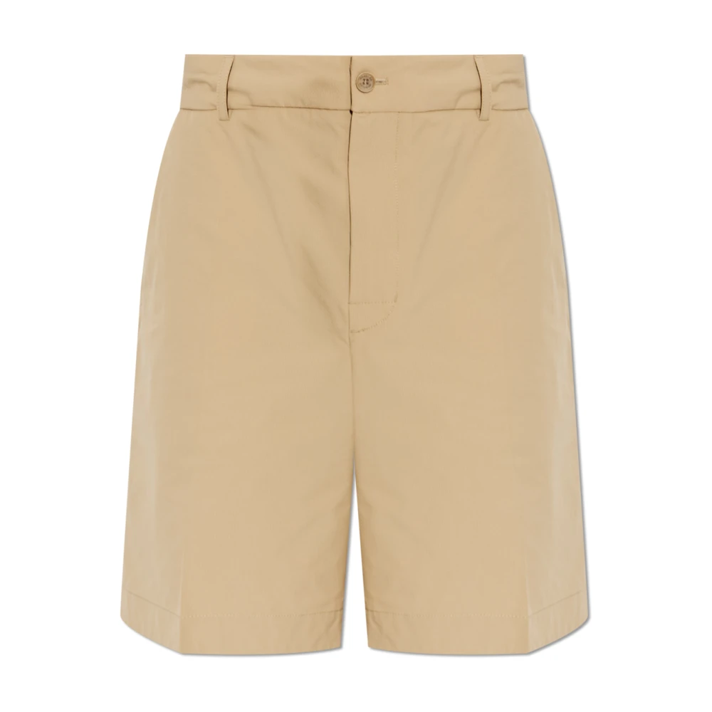 Moncler Shorts With Pockets - Male - Casual Shorts - Beige - Xl - Shorts