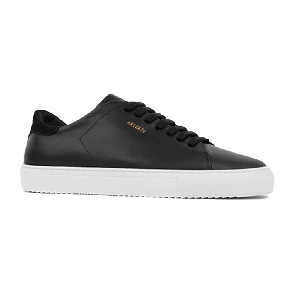 Axel Arigato Svart Clean 90 Läder Sneaker Black, Herr