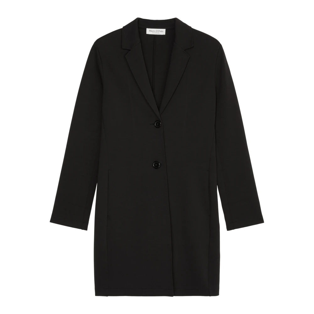 Marc O'Polo NorHeren lange jersey blazer Black Dames