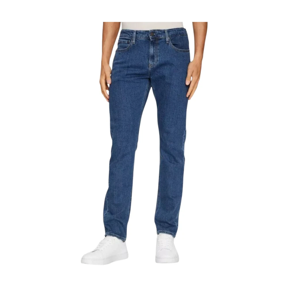 Calvin Klein Men's Blue Slim Fit Jeans, W33, Slim Jeans