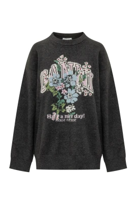 Oversized tröja med lång ärm