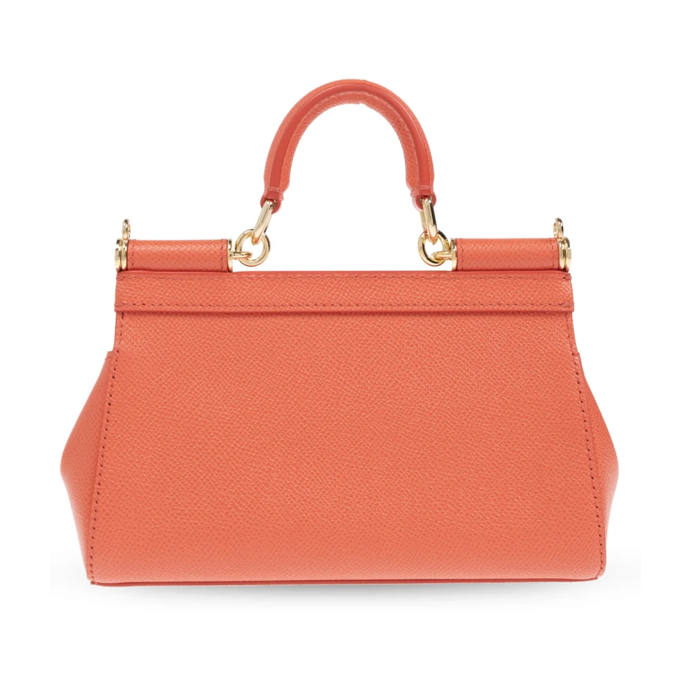 Dolce & Gabbana Sicily Kleine schoudertas Orange Dames