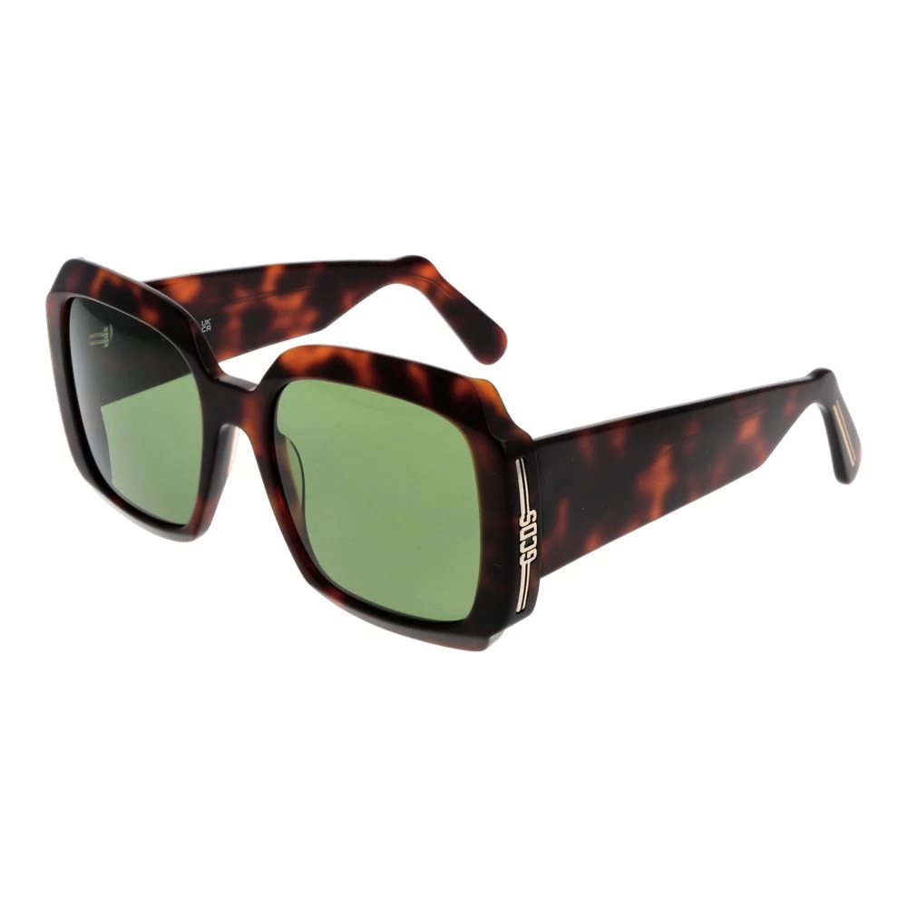 Gcds Unisex Brown Sunglasses Square Style
