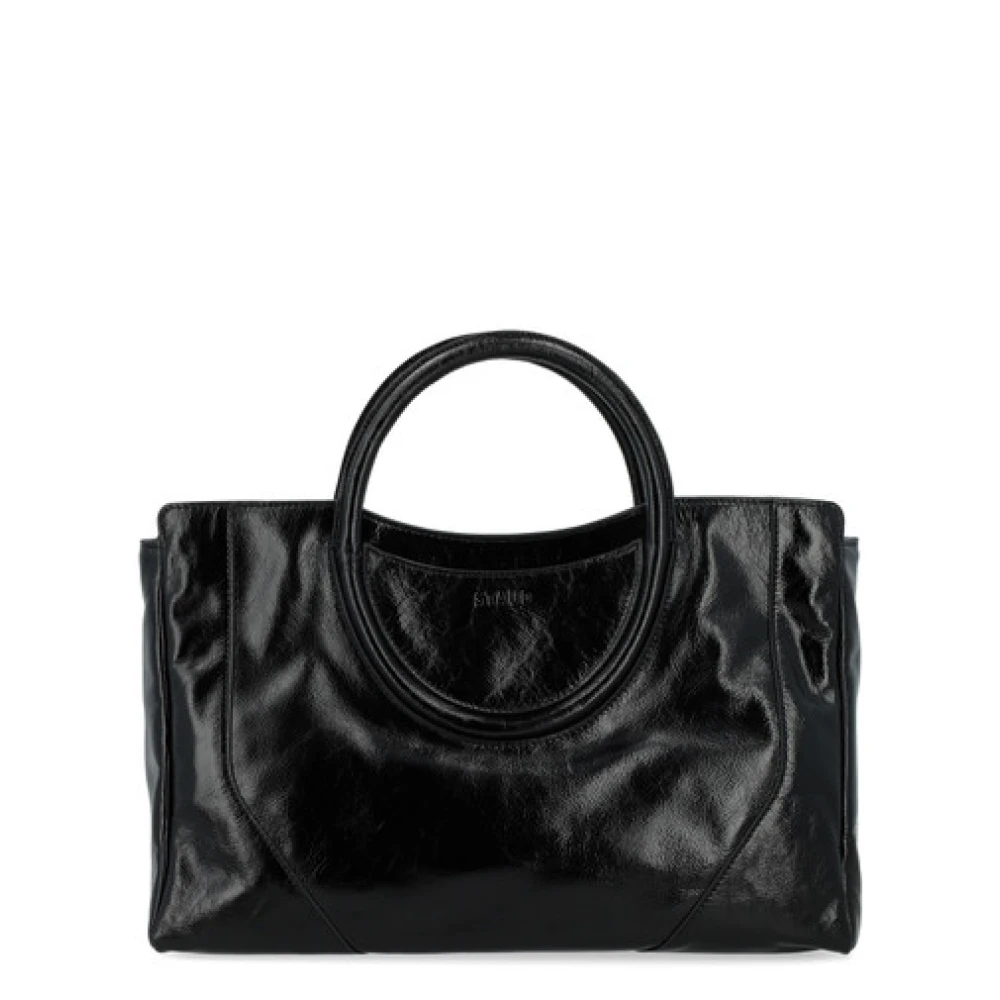 Staud Klassieke Zwarte Satchel Tas Black Dames