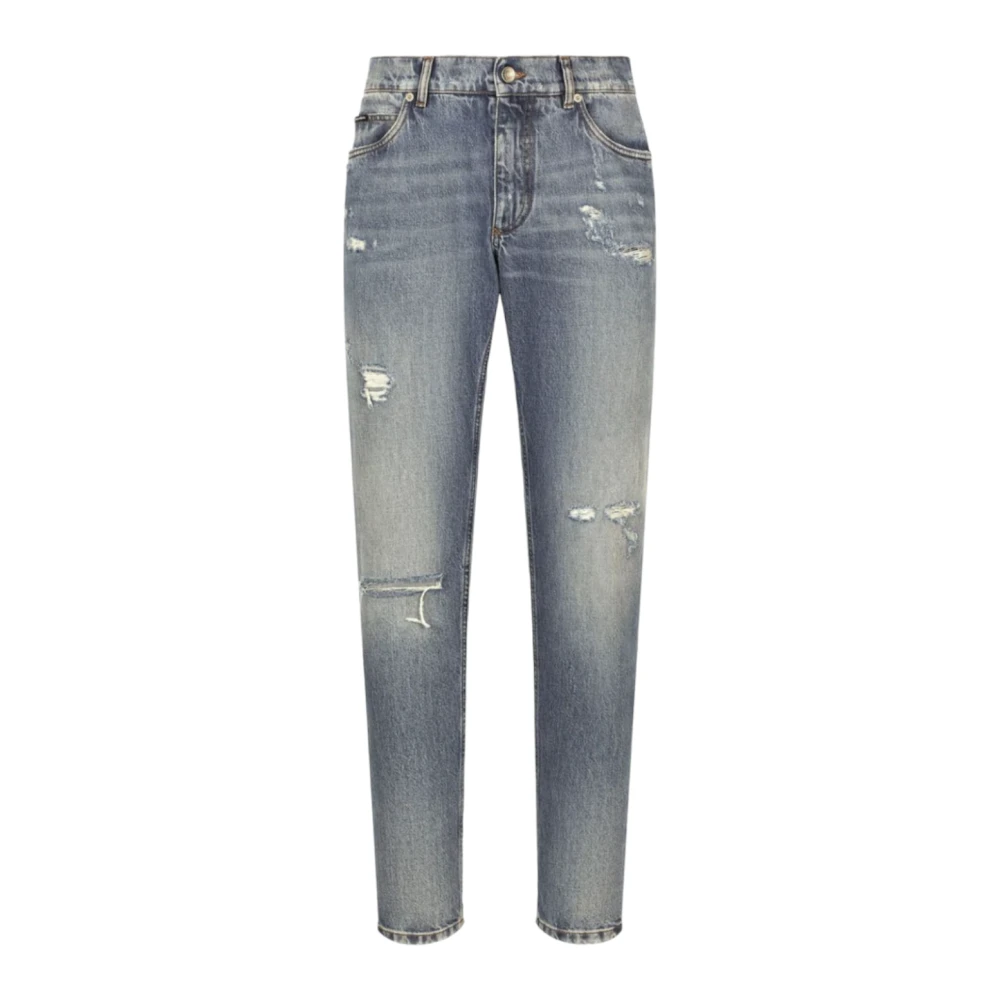 Dolce & Gabbana Denim Broek voor Heren Blue Heren