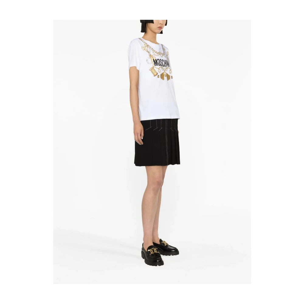 Moschino Witte T-shirts & Polos voor vrouwen White Dames
