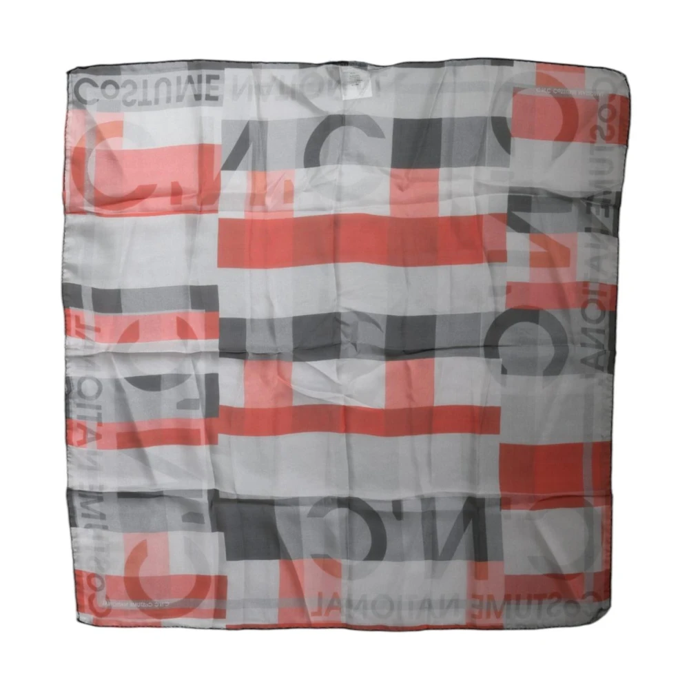 Costume National Women's Multicolor Luxurious Silk Geometric Print Scarf - Silk Scarves - One Size - Accessories