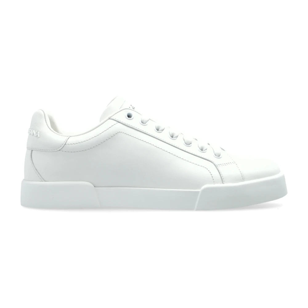 Dolce & Gabbana Sportschoenen met logo Dames Schoenen Wit