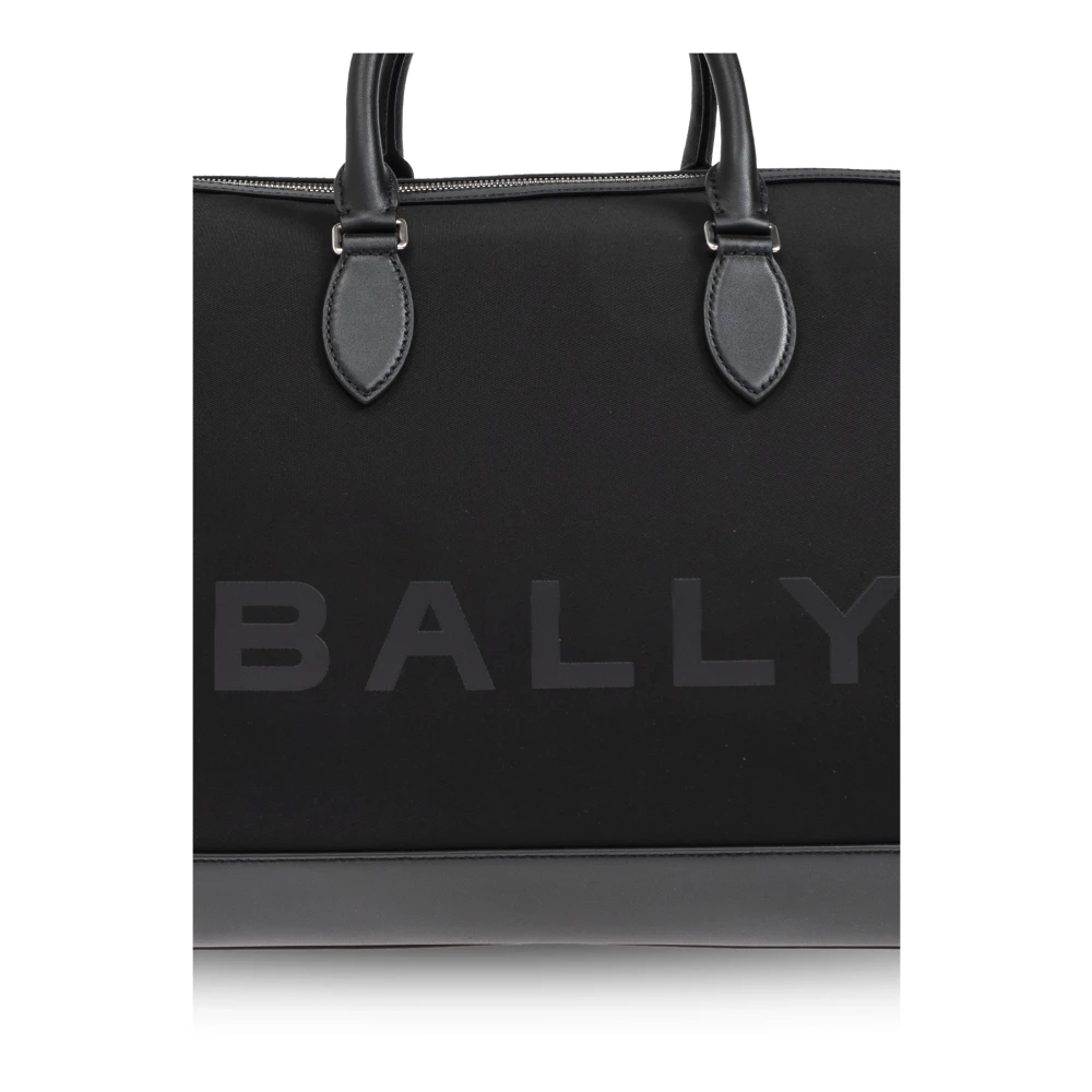 Bally Handbagage met bedrukt logo Black Heren