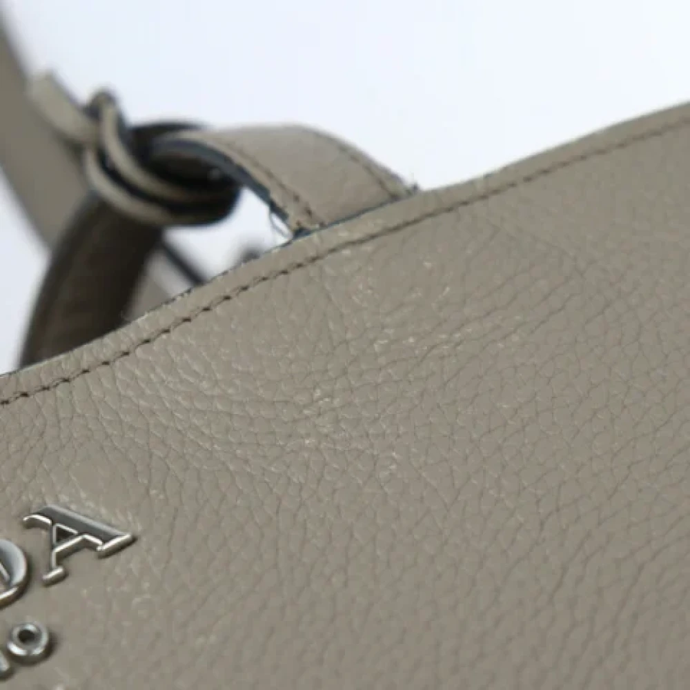 Prada Vintage Pre-owned Fabric prada-bags Gray Dames