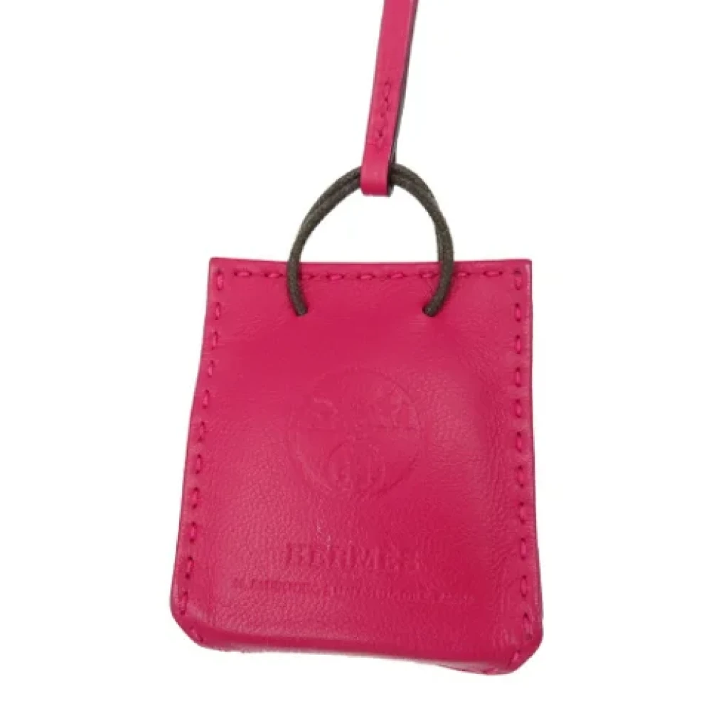 Hermès Vintage Pre-owned Fabric key-holders Pink Dames