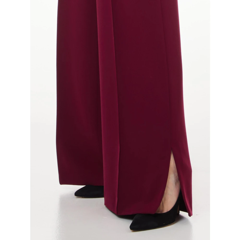 Liu Jo Bordeaux Palazzo Broek Red Dames