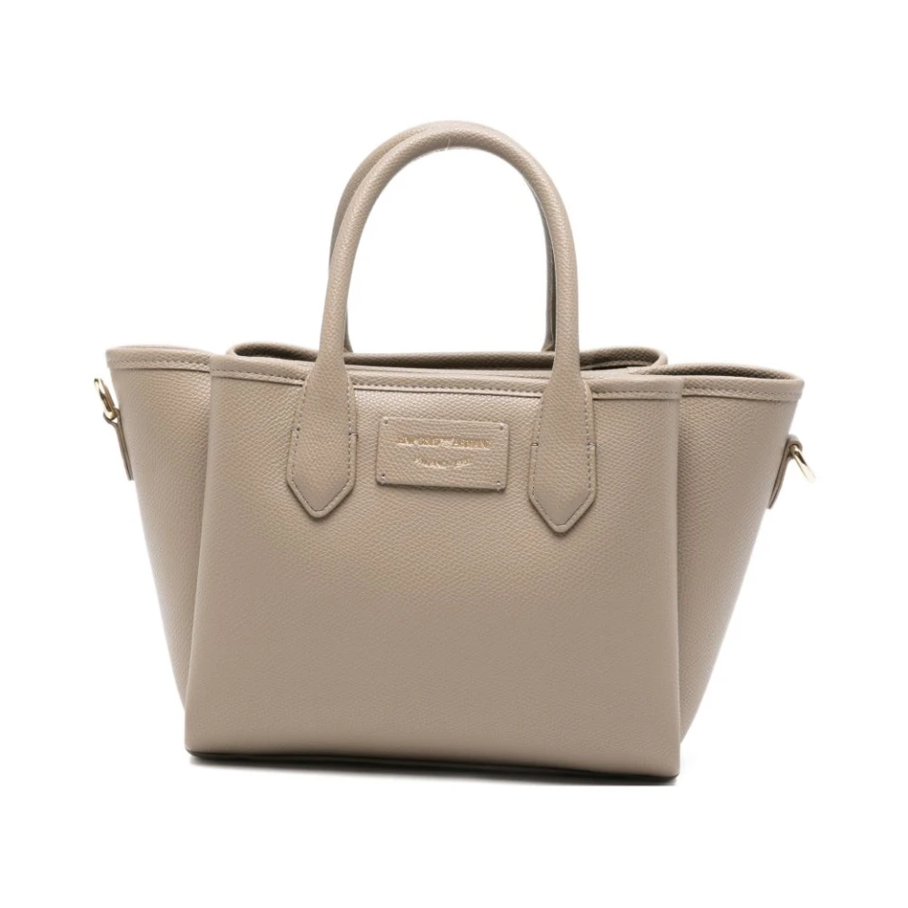 Emporio Armani Vrouw Beige Tassen Dames, One Size, Odette Tote