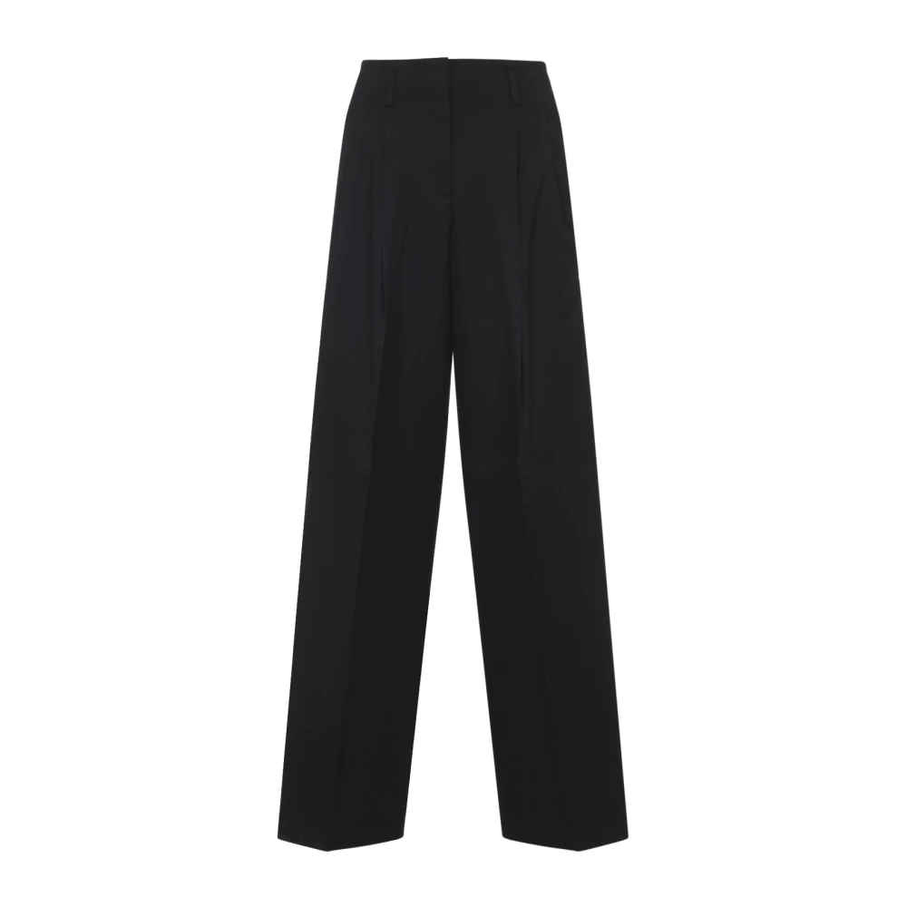 Golden Goose Women's Black Wide Trousers, M, Wide Leg Pant