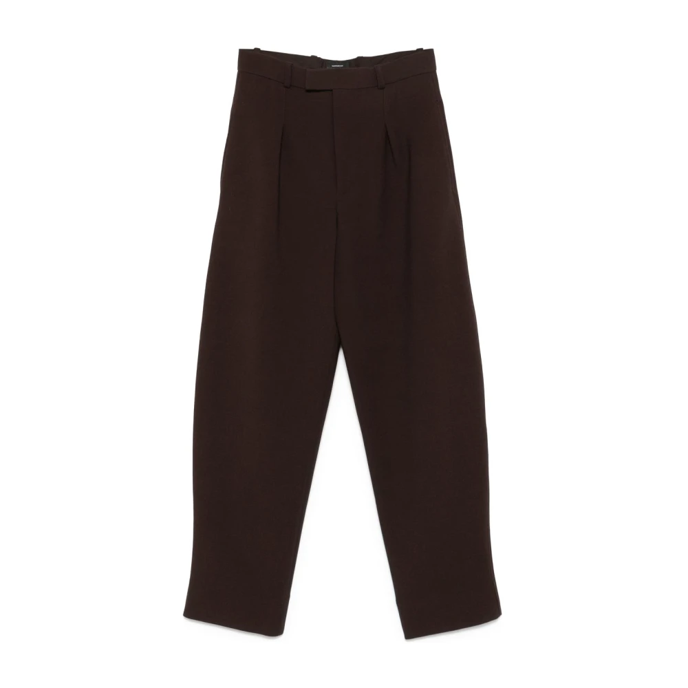 Wardrobe.nyc Casual Zwarte Broek Brown Dames