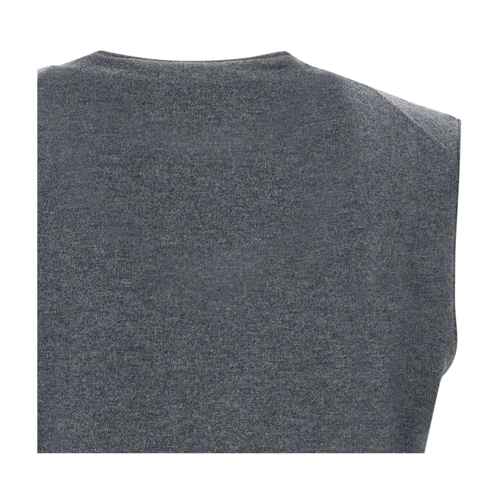 Kangra Heren wollen vest rookgrijs Gray Heren