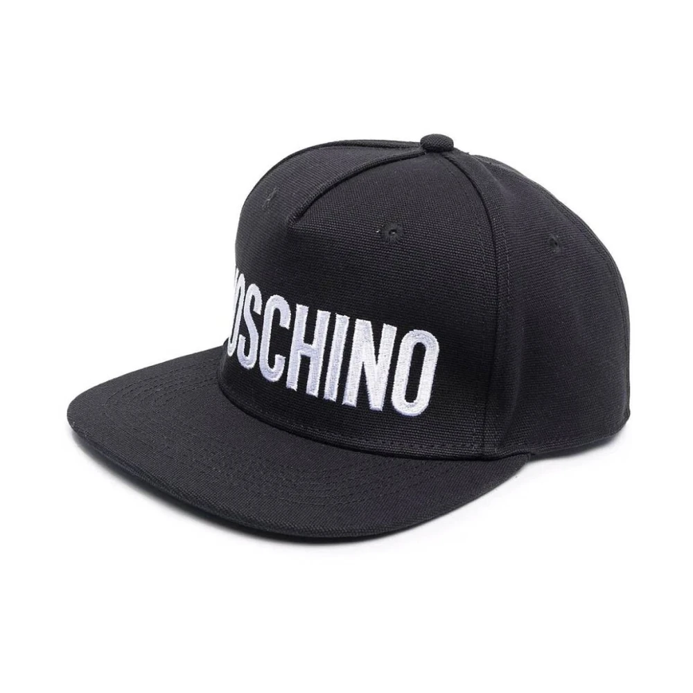 Moschino Heren Logo Cap Black Heren