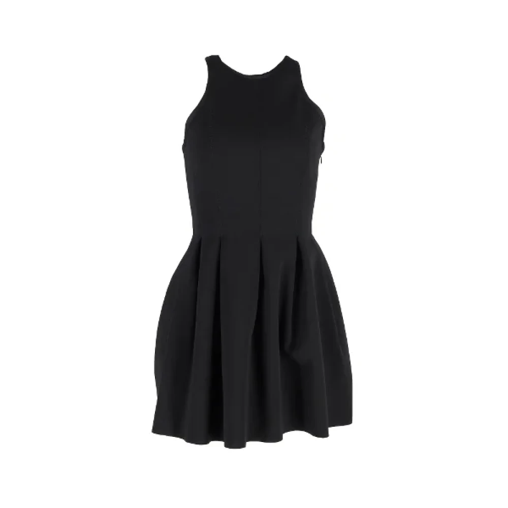 Alexander McQueen Pre-owned Polyester dresses Black Dames
