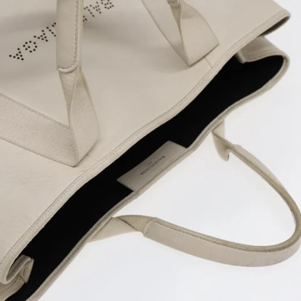 Balenciaga Vintage Pre-owned Leather balenciaga-bags White Dames
