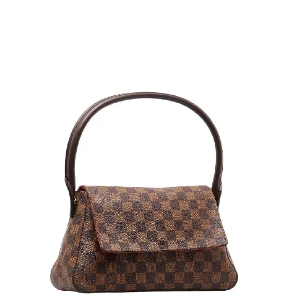 Louis Vuitton Vintage Pre-owned Canvas handbags Brown Dames