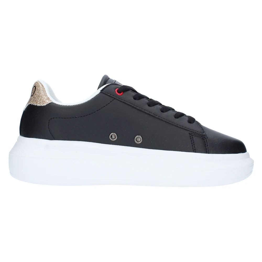 Polo Ralph Lauren Sneakers Zwart Black Dames