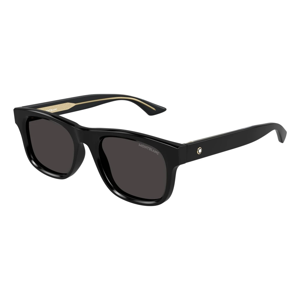 Montblanc Men's Black Sunglasses, 53 Mm, Mb0421s Sunglasses