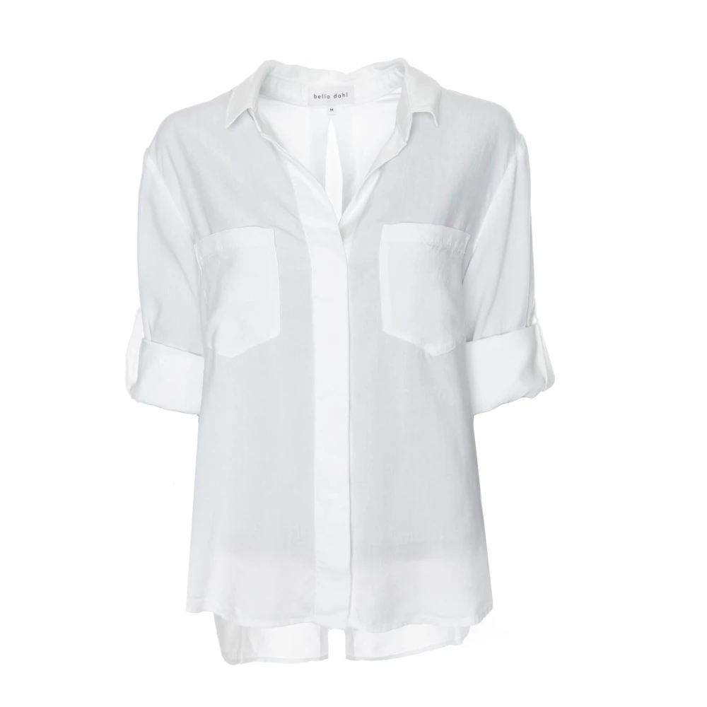 Bella Dahl Blouses White, Dam