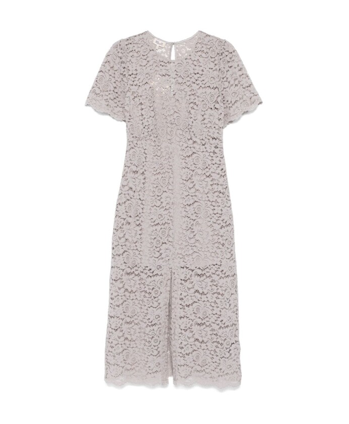 grey-dress-with-short-sleeves