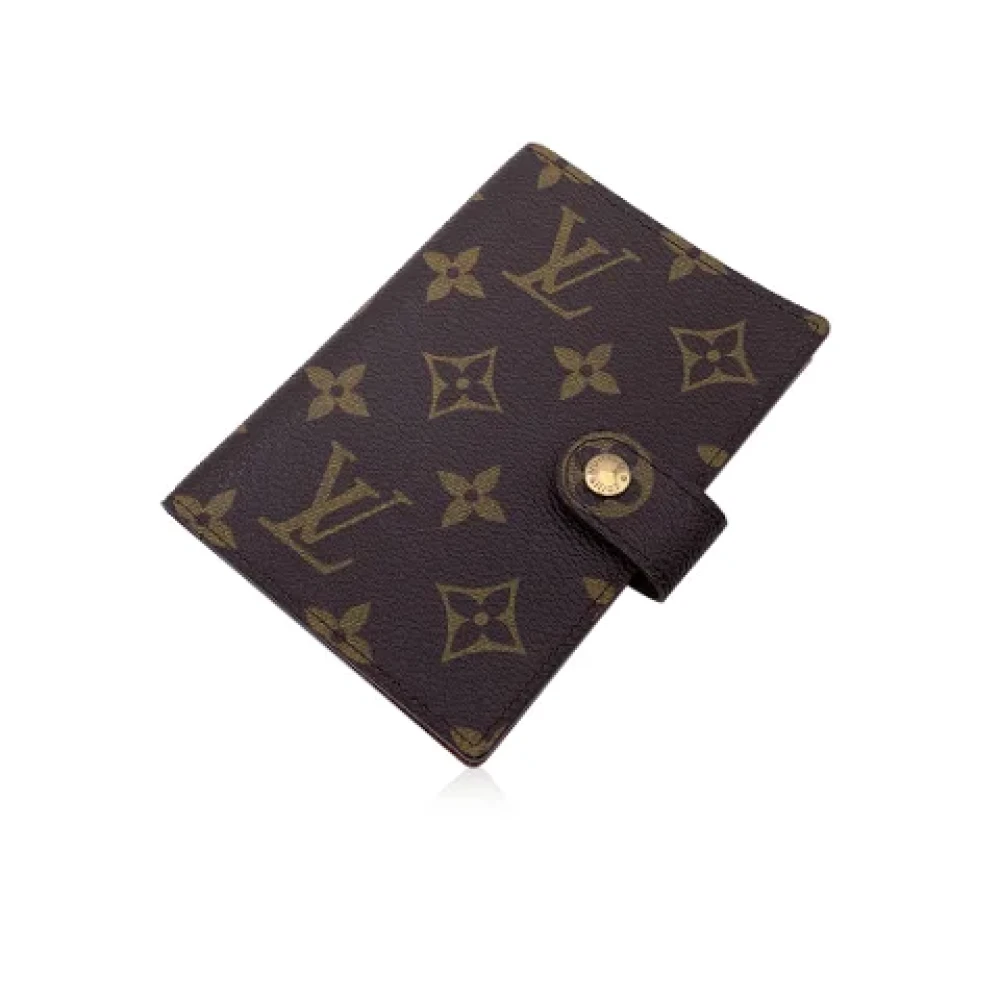 Louis Vuitton Vintage Pre-owned Canvas home-office Brown Dames
