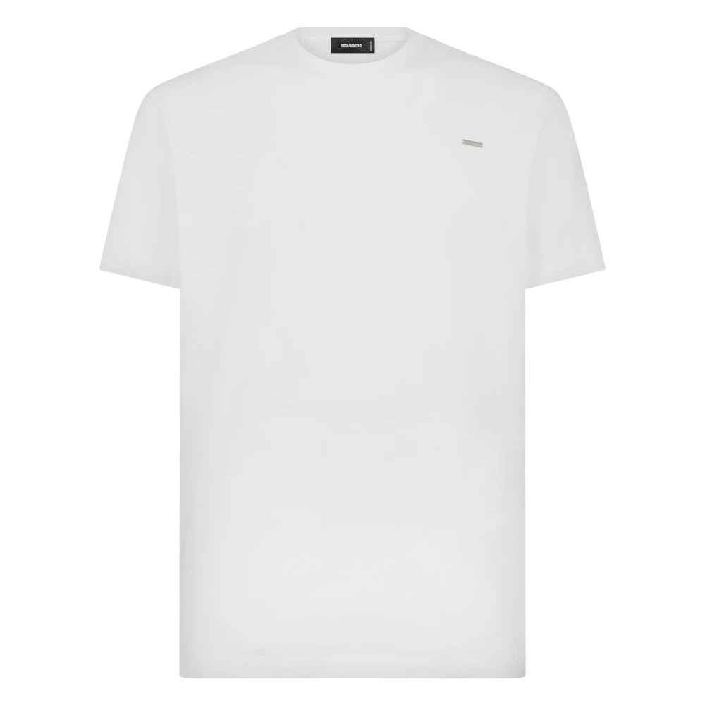 Dsquared2 Witte T-shirts en Polos White Heren